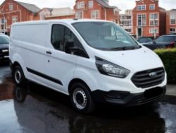 2020 ON 70 PLATE FORD TRANSIT CUSTOM 280 LEADER TDCI SWB DIESEL VAN >>--NO VAT ON HAMMER--<<