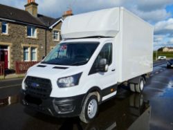 2020 (70 PLATE) FORD TRANSIT 2.0 TDCI 130BHP RWD L4 LUTON VAN >>--NO VAT ON HAMMER--<<