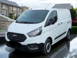 **(ONLY 65K MILEAGE)** 2020 ON 70 PLATE FORD TRANSIT CUSTOM 300 LEADER TDCI>>--NO VAT ON HAMMER--<<