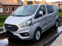 2020 ON 70 PLATE FORD TRANSIT CUSTOM 300 LIMITED CREW VAN ULEZ FREE ZONE