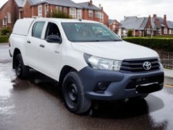 2019 ON 69 PLATE TOYOTA HILUX ACTIVE D4D 150BHP 2400CC DOUBLE CAB PICKUP – ULEZ FREE ZONE