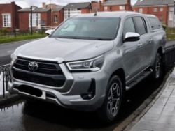 2021 ON 21 PLATE TOYOTA HILUX INVINCIBLE D-XD 4X4 D-CAB PICK UP – 76K – ULEZ FREE ZONE