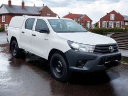 2019 ON 69 PLATE TOYOTA HILUX ACTIVE D-4D 4WD 2400CC 150BHP DOUBLE CAB – ULEZ FREE ZONE