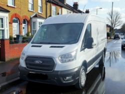 2021 (71 PLATE) FORD TRANSIT 350 TREND TDCI 130BHP L3H2 LWB DIESEL VAN – ULEZ FREE ZONE