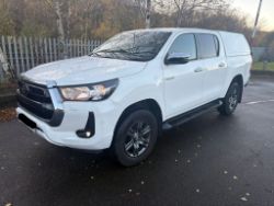 2022 TOYOTA HILUX ICON D-4D 4WD DCB AUTO – WHITE