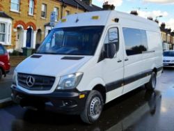 2016 (66 PLATE) MERCEDES-BENZ SPRINTER 516CDI TRW LWB DIESEL CREW VAN>>--NO VAT ON HAMMER--<<