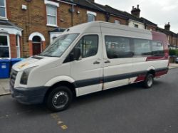 2010 VOLKSWAGEN CRAFTER 50 BLUE TDI EXLWB EXTRA HIGH ROOF 17-SEAT MINIBUS