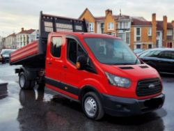 2018 ON 68 PLATE FORD TRANSIT 350 TDCI 130BHP RWD TRW L3HI LWB >>--NO VAT ON HAMMER--<<