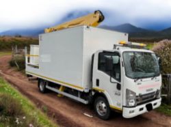 **(ONLY 14 K MILEAGE)** 2017 ISUZU FORWARD N75.150 SKY KING EV150 >>--NO VAT ON HAMMER--<<