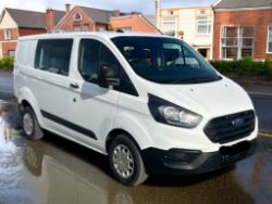 **(ONLY 89K MILEAGE)** 2020 FORD TRANSIT CUSTOM 280 LEADER 5 SEATER VAN >>--NO VAT ON HAMMER--<<