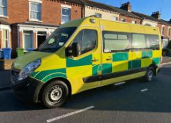 2017 RENAULT MASTER 150 L3H2 LWB HIGH ROOF DIRECT EX-AMBULANCE