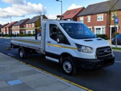 **(ONLY 53K MILEAGE)** 2023 FORD TRANSIT 350 LEADER 130BHP TDCI RWD LWB DROPSIDE PICK-UP