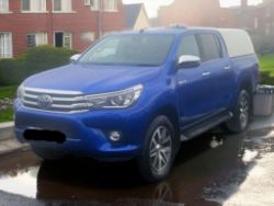 **(ONLY 73K MILEAGE)** 2020 ON 20 PLATE TOYOTA HILUX INVINCIBLE D-4D 150BHP AUTOMATIC
