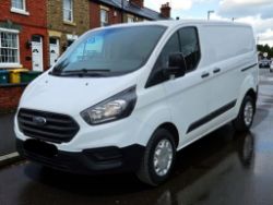 **(ONLY 63K MILEAGE)** 2020 FORD TRANSIT CUSTOM 300 LEADER TDCI SWB VAN >>--NO VAT ON HAMMER--<<