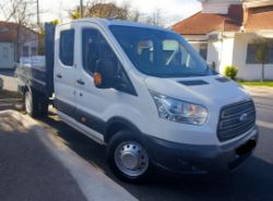 2015 FORD TRANSIT 350 2.2 TDCI DOUBLE CAB TIPPER – 7 SEATS, >>--NO VAT ON HAMMER--<<
