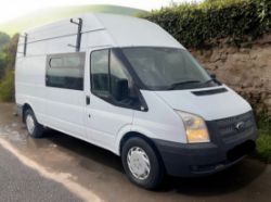 2013 FORD TRANSIT 100 T350 RWD – WELFARE / PANEL VAN>>--NO VAT ON HAMMER--<<