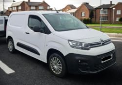 **(ONLY 45K MILEAGE)* 2021 CITROEN BERLINGO 650 ENTERPRISE 1.5 BLUEHDI VAN >>--NO VAT ON HAMMER--<<