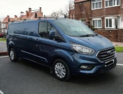 **(ONLY 48K MILEAGE)** 2019 FORD TRANSIT CUSTOM 300 LIMITED LWB >>--NO VAT ON HAMMER--<<