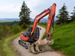 2019 KUBOTA KX080-4 MINI EXCAVATOR – 8.3 TON