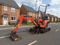 KUBOTA U10-3 MICRO EXCAVATOR / DIGGER – 2018