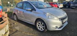 2014 PEUGEOT 208 ACTIVE – SILVER >>--NO VAT ON HAMMER--<<