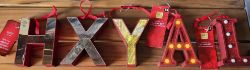 JOB LOT OF APPROX 500 ASSORTED LED LETTERS RRP VALUE £2000