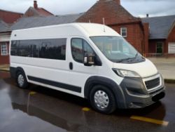 **(ONLY 114K MILEAGE)** 2017 (17 PLATE) PEUGEOT BOXER 435 L3H2 LWB>>--NO VAT ON HAMMER--<<