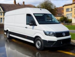 **(ONLY 80K MILEAGE)** 2021 (21 PLATE) VOLKSWAGEN CRAFTER CR35 TRENDLINE TDI 140BHP LWB 4 METRE