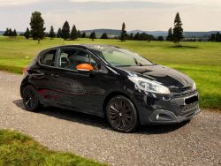 2017 PEUGEOT 208 BLACK EDITION 1.2 PURETECH – BLACK >>--NO VAT ON HAMMER--<<