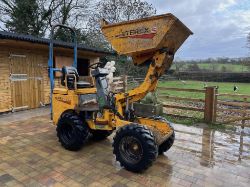 BENFORD TEREX HD1000 1 TONNE HIGH TIP DUMPER>>--NO VAT ON HAMMER--<<