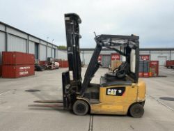 **(INCLUDES CHARGER)**CAT LIFT TRUCKS EP18CPN – ELECTRIC FORKLIFT (4 WHEELS)