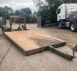 DROP DOWN LOW LOADER TRAILER