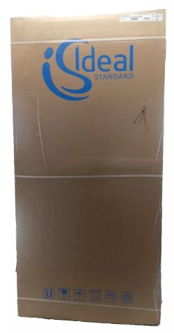 KUBO SLIDER DOOR ENCLOSURE IDEAL STANDARD SILVER TRIM 1000MM T7378EO