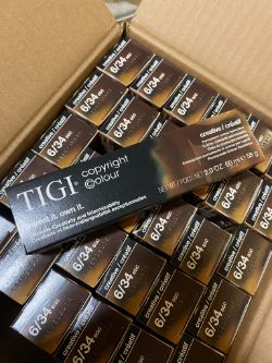 216 X MIX OF SHADES OF TIGI HAIR DYE 60ML, NO EXPIRY - GREAT FOR RESALE