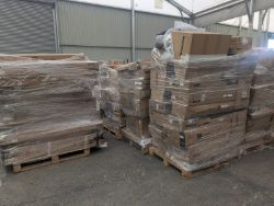 PALLET OF MIXED GRADE B AMAZON RETURNS, TYPICALLY INCLUDES FURNITURE, PET BEDS,