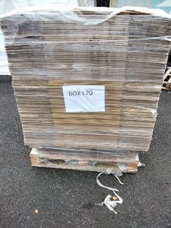 PALLET OF LOOP DOUBLE WALL CARDBOARD BOXES / CARTONS - PREMIUM RANGE 810 X 508 X 508MM