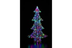 NEW & BOXED NOMA 100CM WICKER LED COLOUR CHANGING CHRISTMAS TREE RRP £209
