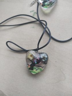 FLORAL TREE HEART ROPE NECKLACE JOBLOT OF 12 - BRAND NEW