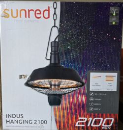 HANGING PATIO HEATER SUNRED INDUS 2100 WATT
