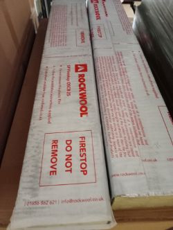JOBLOT X 10 BOXES SP FIRESTOP OSCB 25 ROCKWOOL® 90 X 175 X 1000 MM 310338 BOX OF 7