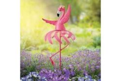 4 X BRAND NEW & BOXED LUXURY FLAMINGO GARDEN SPINNERS RRP £49.99 EACH