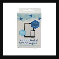 1000 X 30PC ISWIPES- ANTIBACTERIAL SCREEN WIPES (24)