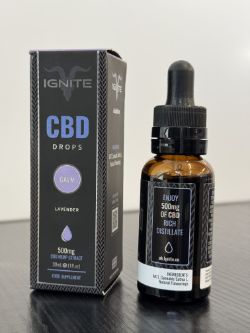 IGNITE CBD OIL 30ML BOTTLES BNIB