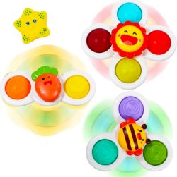 SUCTION SPINNER TOYS - QTY 560 PCS - PRICE RRP 8.99