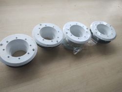 SET OF 4 SWIMMING POOL FLANGE THREADED WALL LIGHT REPLACEMENTS WITH NEW SEALS – HD53NL/1