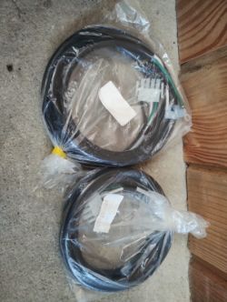 JOBLOT OF 2 - HS 3874 - AMP CABLE 3 CORE - 2M (25B) FOR PUMP/BLOWER/ OZONE - NEW UNOPENED