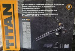 JOB LOT OF 6 TITAN PETROL GARDEN BLOWERS & VAC