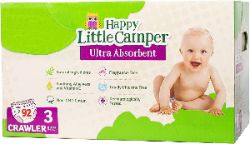 10 X BOXES OF 2 HAPPY LITTLE CAMPER NAPPIES, MIXED SIZES RRP £240