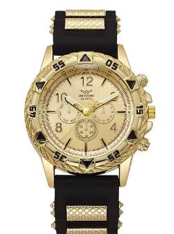 FASHION SPORTS STYLE SILICONE MEN'S WATCH CASUAL WRIST WATCH