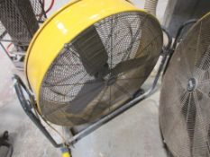 Sealey mobile industrial drum fan, 110v